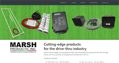 Desktop Screenshot of marshproducts.com