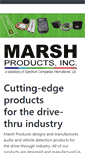 Mobile Screenshot of marshproducts.com